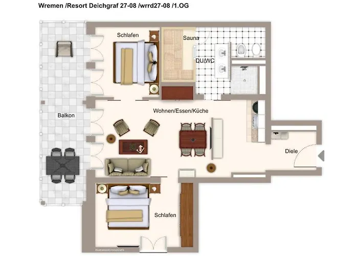 Deichgraf Deichgraf 27-08 公寓 弗雷门
